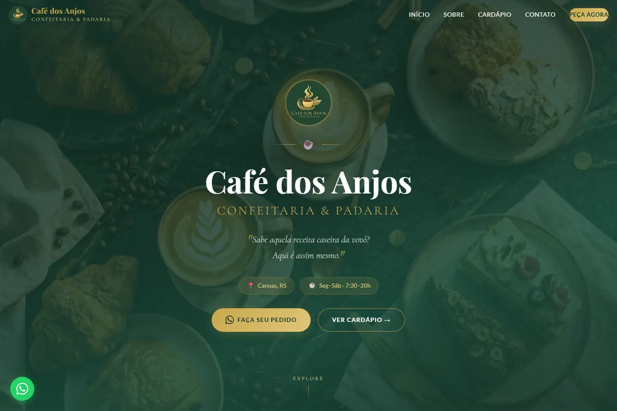 Projeto Café dos Anjos